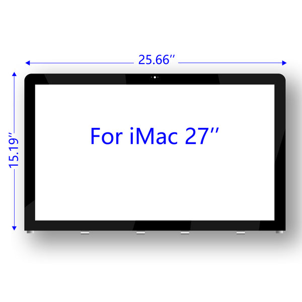 Front Glass Bezel Protec Screens Panel for iMac 27'' A1419 A2115 Screens Cover