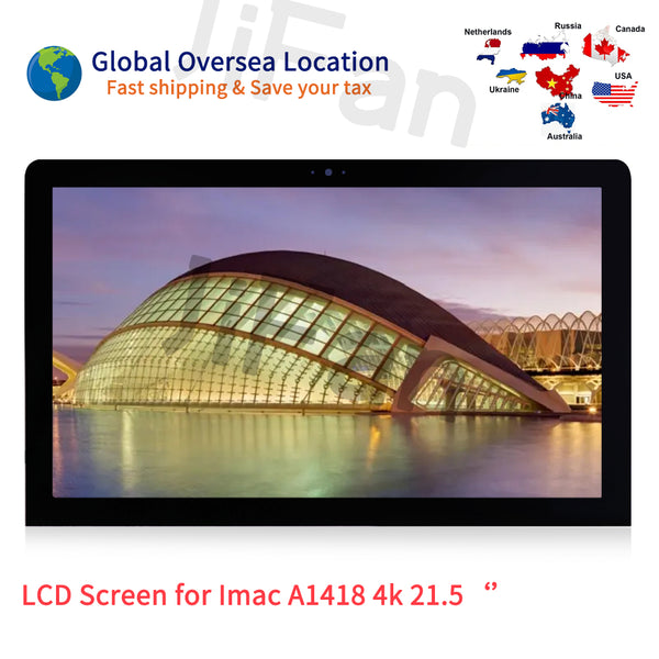 Original For Mac Retina Panel A1418 21.5'' 4K LCD LED Screen Assembly LM215UH1 SDA1 SDB1 4K 2015 的副本