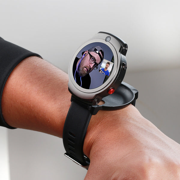 2021 Popular NEW Dual Camera 4G Smartwatch DM28 Face Unlock Video Call IP67 Waterproof WIFI 5G GPS Young Smart Watch
