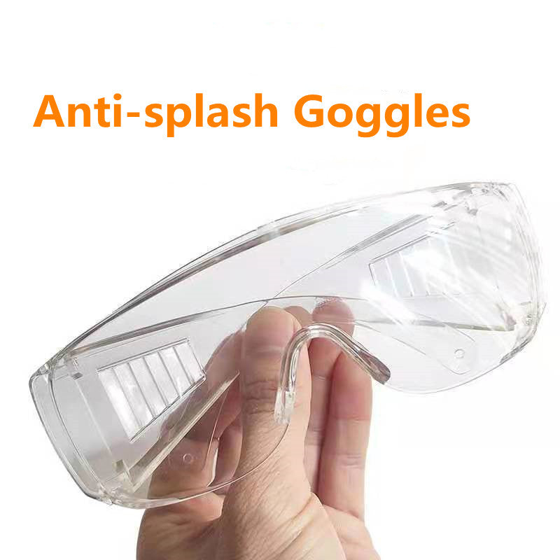 Transparent Protective Safety Goggles Wide Vision Indirect Vent Prevent Eye Mask Anti-Fog Splash Glass Auto Repair Protection
