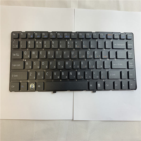 NEW Replacement OEM RU Keyboard For SONY VAIO VPCEA VPC-EA Black with Frame 148792071 148792471 V081678 Russian