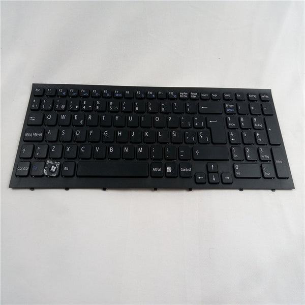 NEW Replacement For SONY VAIO VPC-EB Laptop Spanish Qwerty (ES) Layout 148793061 Nieuwe Zwart toetsenbord WHOLESALE