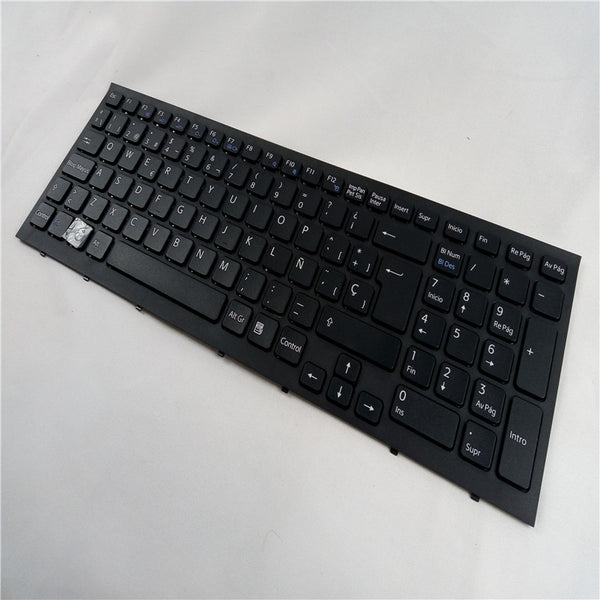 NEW Replacement For SONY VAIO VPC-EB Laptop Spanish Qwerty (ES) Layout 148793061 Nieuwe Zwart toetsenbord WHOLESALE