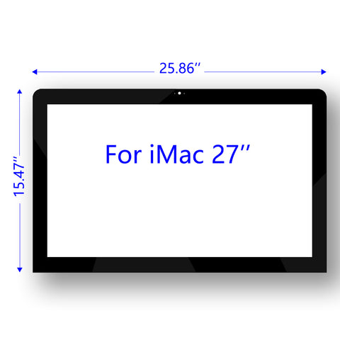 Front Glass Bezel Replacement Screens Panel for iMac 27 Inch A1419 2014 2015 2017 2019 2020 A2115