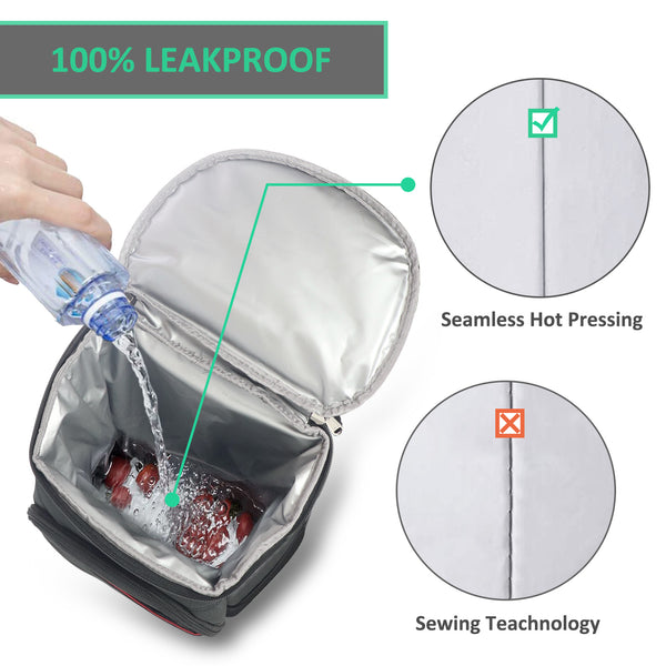 25L Camping Backpack Insulated Cooler Lunch Bag Waterproof Mountaineering Backpack Leakproof Cooler Reusable Lunch Bag
