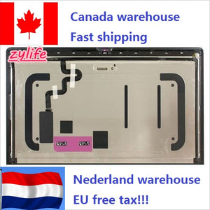 Canada Netherlands USA For 27" Apple iMac Screen Assembly A1419 5k New Lcd Screen 2017 LM270QQ1(SD)(C1) IPS Retina