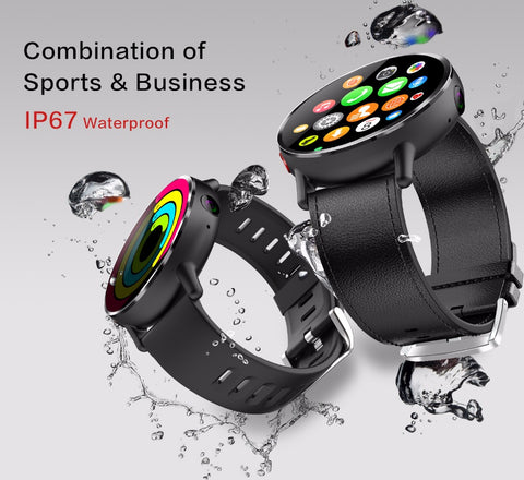 IP67 Waterproof GPS DM19 Smart Watch 4G Andriod7.1 MTK6739 8.0MP Camera 640*590 16GB Rom 900mAh Fitness Tracker Heart Rate