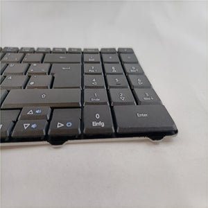 NEW Replacement For E625 E627 E628 E725 5516 NSK-GFB0G P/N: PK130EI1A10 GR German Keyboard Black 9Z.N2M82.B0G WHOLESALE