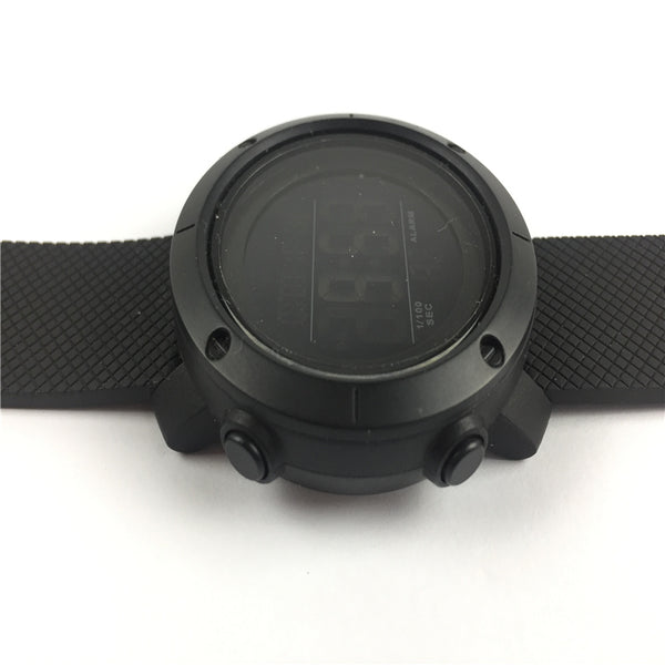 Men's Digital Sports Watch Large Face Led Waterproof Military Simple Wristwatch Stopwatch Countdown Auto Date Alarm Dual Time