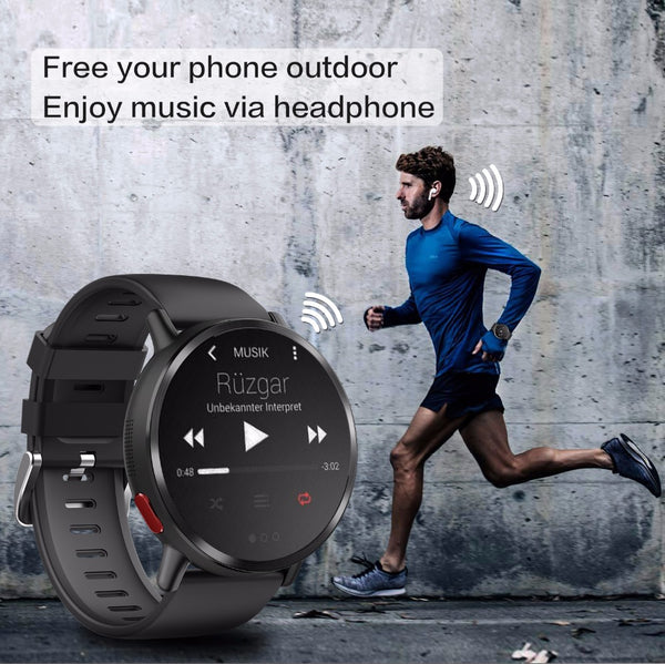 IP67 Waterproof GPS DM19 Smart Watch 4G Andriod7.1 MTK6739 8.0MP Camera 640*590 16GB Rom 900mAh Fitness Tracker Heart Rate