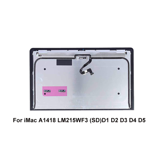 for iMac 21.5" LCD display screen panel a1418 2K EMC2544 2638 MF883 MD093/094 LM215WF3(SD)D1 D2 D3D4 D5 2012 2013 2014 2015