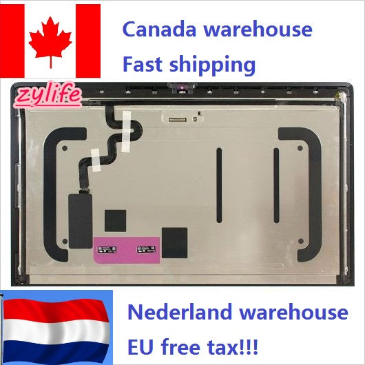 original New For iMac A1419 LM270QQ1 SDC1 Retina 5K IPS LCD Screen panel Assembly free adhesive tapes ship from Holland canada