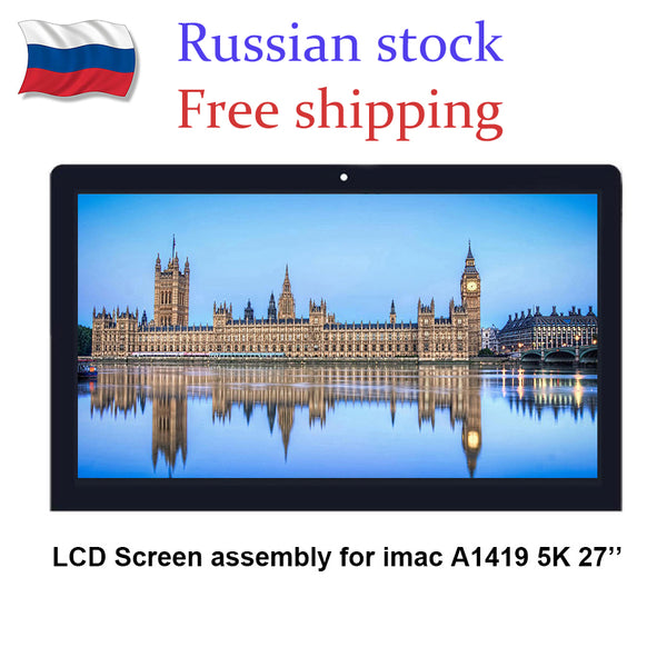 New LCD Screen Assembly Retina Display for iMac27'' A1419 5K LM270QQ1 SDB1 SDA2 SDC1 EMC2834 2806 3070 Ship from Russia