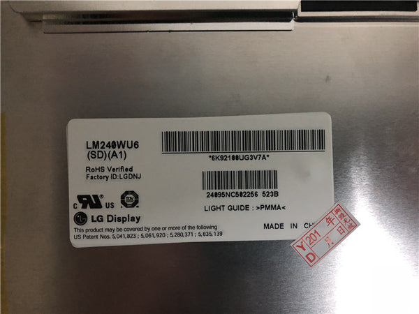 Original NEW For Apple LED Display screen A1225 LM240WU6For Apple LED Display screen A1225 LM240WU6 SD A1 LM240WU6 SDA1 LM240WU6 (SD)A1 24" LCD Display 24 inch 1920*1200