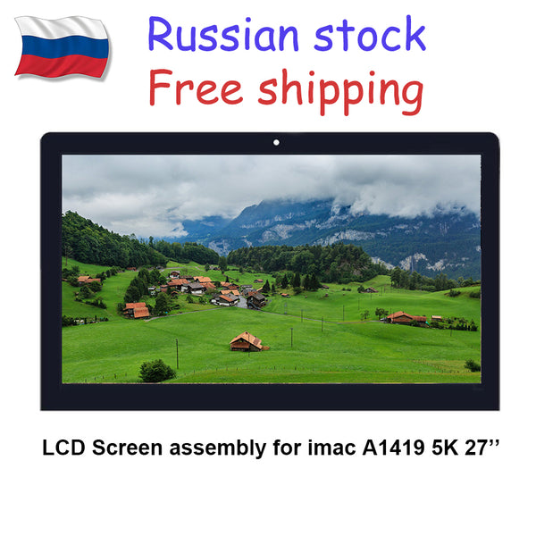 New Retina Display for iMac27'' A1419 5K LCD Screen Assembly LM270QQ1 SDB1 SDA2 SDC1 EMC2834 2806 3070 Ship from Russia