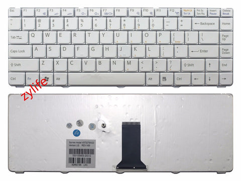 US keyboard For SONY VGN-NS V072078BS2 148706121 US laptop Keyboard White