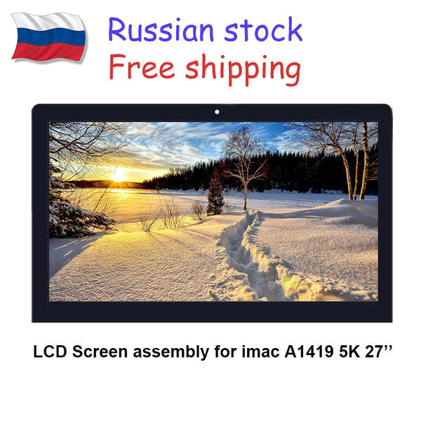 New Retina Display for iMac27'' LCD Screen Assembly A1419 5K LM270QQ1 SDB1 SDA2 SDC1 EMC2834 2806 3070 Ship from Russia