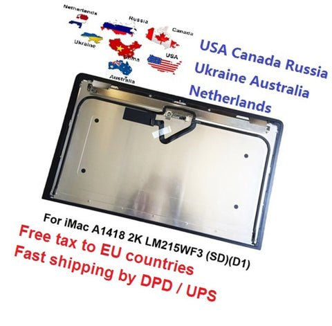 From Australia Warehouse Lcd Screen for iMac 21.5" A1418 2K LCD Display LM215WF3(SD)D1 D2 D3 D4 MD093/094