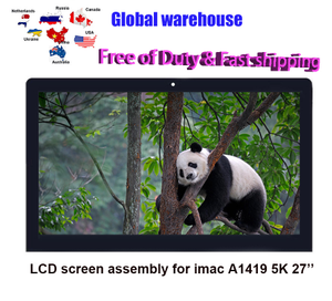 Grade A Original LM270QQ1 SD A2 B1C1 A1419 5k LCD Display For iMAC 27'' Screen Late 2014 2015 EMC 2834 2806
