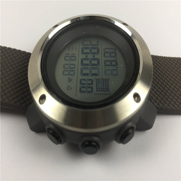 Men's Digital Sports Watch Large Face Led Waterproof Military Simple Wristwatch Stopwatch Countdown Auto Date Alarm Dual Time