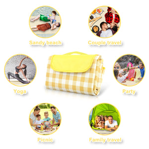 Beach Mat Outdoor Camping Picnic Blanket Waterproof Foldable Large Placemat